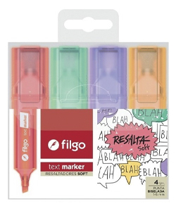 (206914) RESALTADOR FILGO CHATO X4 SOFT - RESALTADORES - RESALTADORES