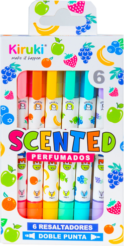 (206925) RESALTADOR KIRUKI D/PTA PERFUM.X6 - RESALTADORES - RESALTADORES