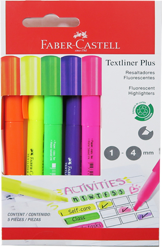 (207751) RESALTADOR FABER X5 FLUO - RESALTADORES - RESALTADORES