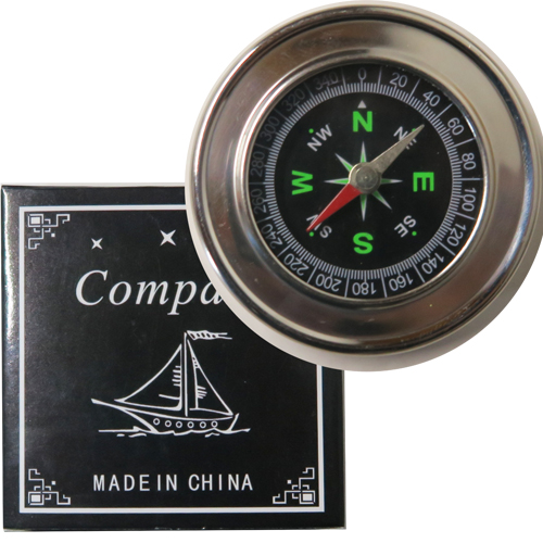 (208212) BRUJULA METAL E/CAJA 23678 - VARIOS - VARIOS