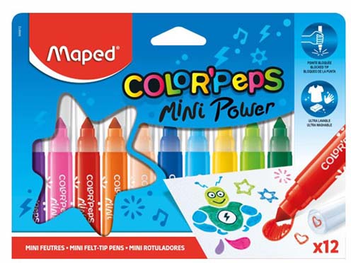 (216205) MARCADOR MAPED X12 JUMBO MINI 46612 - MARCADORES - MARCADOR ESCOLAR