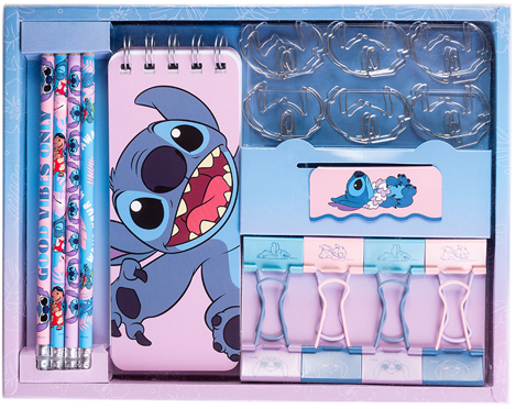 (21800S) SET MOO STITCH OFICE 60701 - NOTAS ADHESIVAS - NOTAS ADHESIVAS