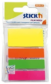 (218030) NOTAS ADH.FILM FLUO TIR.X5 21050/1 - NOTAS ADHESIVAS - NOTAS ADHESIVAS