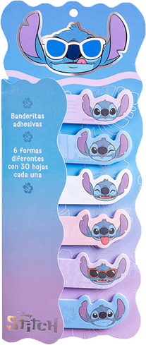 (21813S) NOTAS ADH.MOO STITCH TIRITA X6 402 - NOTAS ADHESIVAS - NOTAS ADHESIVAS