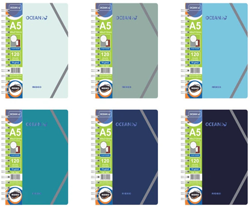 (221318) CUAD.C/ESP.R 16X21 3SOL 3625 OCEAN - CUADERNOS/LIBRETAS/REPUESTOS - CUADERNOS ESPECIALES