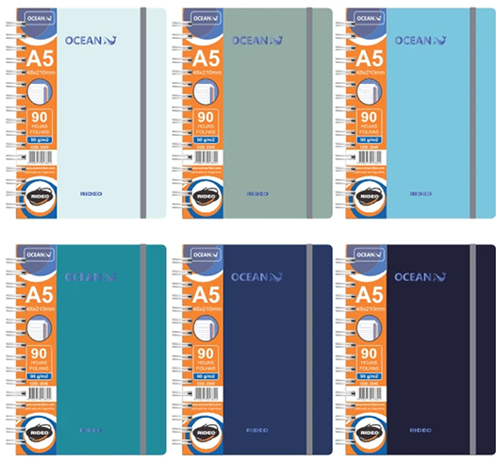 (222438) CUAD.C/ESP.R 16X21 3545/2 OCEAN 90# - CUADERNOS/LIBRETAS/REPUESTOS - CUADERNOS ESPECIALES