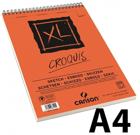 (223130) BLOCK CANSON XL CROQ. A4 90G 120H - LINEA ARTISTICA - VARIOS ARTISTICA