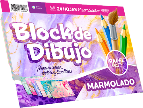 (2232MA) BLOCK ENTRET.MARMOLADO Nº5 - PAPELERIA - PAP.BLOCK