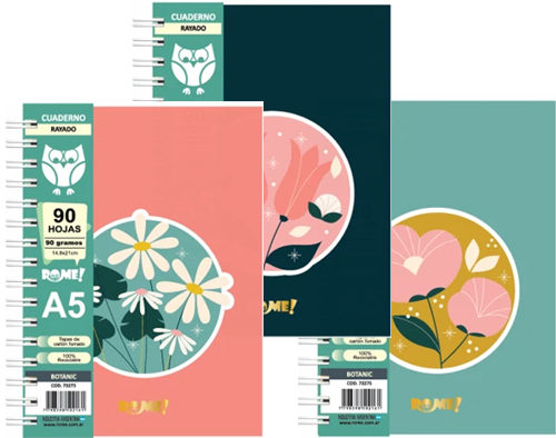 (22618) CUAD.C/ESP.R 16X21 73275 BOTANIC - CUADERNOS/LIBRETAS/REPUESTOS - CUADERNOS ESPECIALES