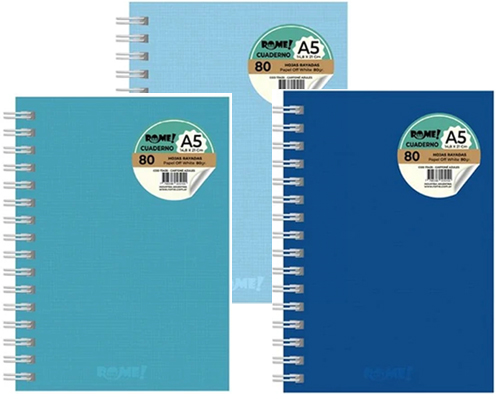 (226355) CUAD.C/ESP.R 16X21 73435/2 AZU 80## - CUADERNOS/LIBRETAS/REPUESTOS - CUADERNOS ESPECIALES