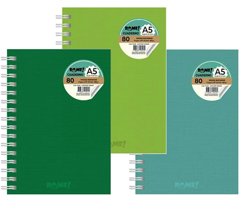 (226357) CUAD.C/ESP.R 16X21 73455 VER 80== - CUADERNOS/LIBRETAS/REPUESTOS - CUADERNOS ESPECIALES