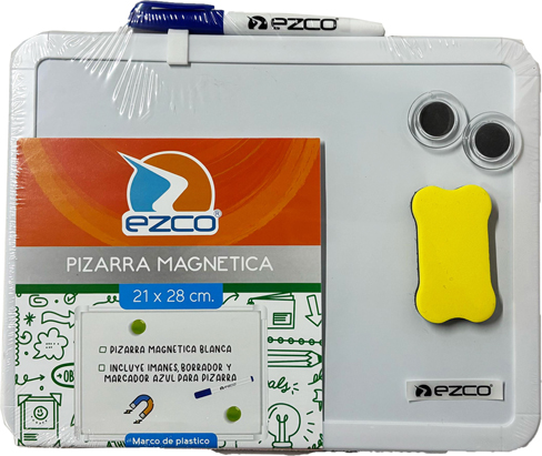 (231001) PIZARRA BLANCA MAGNET.21X28 C/ACC - PIZARRAS - PIZARRA BLANCA