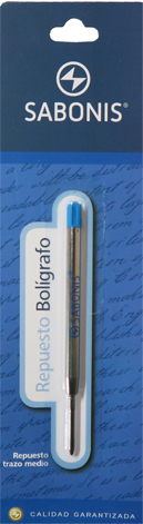 (25102A) REPUESTO P/PARKER SA AZUL - BOLIGRAFOS - REPUESTOS BOLIGRAFOS/ROLLER