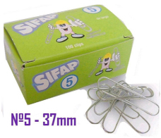 (280093) CLIPS SIFAP Nº 5 41MM. - CLIPS/CHINCHES/ALFILERES - CLIPS