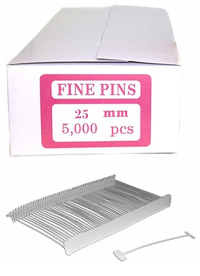 (280131) TAG-PIN PRENDAS F/R X5000 25MM - LINEA ARTISTICA - MANUALIDADES