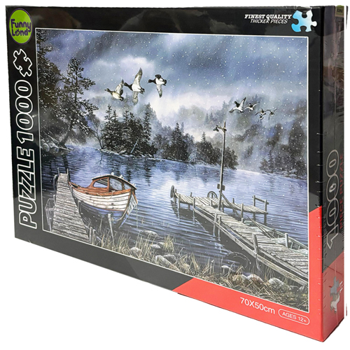(285024) PUZZLE X1000 FUNNY MUELLE - JUGUETES - JUEGOS Y JUGUETES