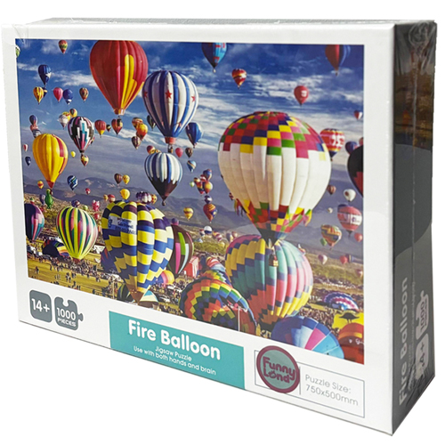 (285025) PUZZLE X1000 FUNNY FIRE BALLOON - JUGUETES - JUEGOS Y JUGUETES