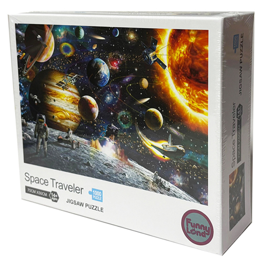 (285026) PUZZLE X1000 FUNNY SPACE TRAV - JUGUETES - JUEGOS Y JUGUETES