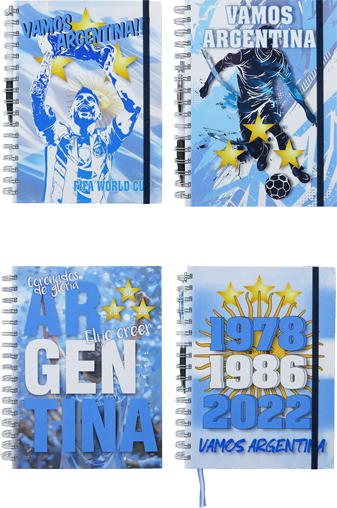 (345192) CUAD.C/ESP.NI 16X21 ARGENTINA + BOL - CUADERNOS/LIBRETAS/REPUESTOS - CUADERNOS ESPECIALES