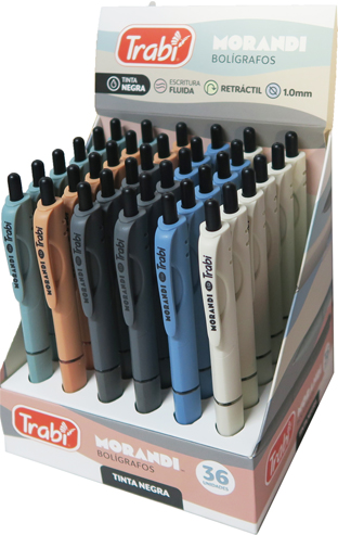 (35278) BOLIGRAFO TRA MORANDI NEGRO RET.1.0 - BOLIGRAFOS - BOLIGRAFOS USO DIARIO