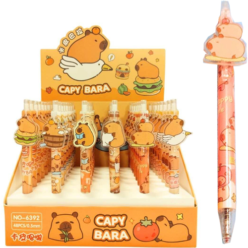 (361071) BOLIGRAFO FANT.CAPYBARA RETR.28875 - BOLIGRAFOS - BOLIGRAFOS FANTASIA