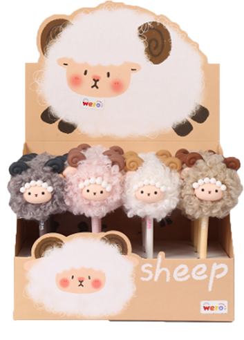 (36318) BOLIGRAFO FANT.POMPON SHEEP 4151 - BOLIGRAFOS - BOLIGRAFOS FANTASIA