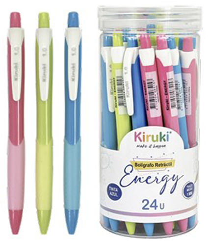 (40036F) BOLIGRAFO FANT.KIRUKI ENERGY RETRAC - BOLIGRAFOS - BOLIGRAFOS USO DIARIO