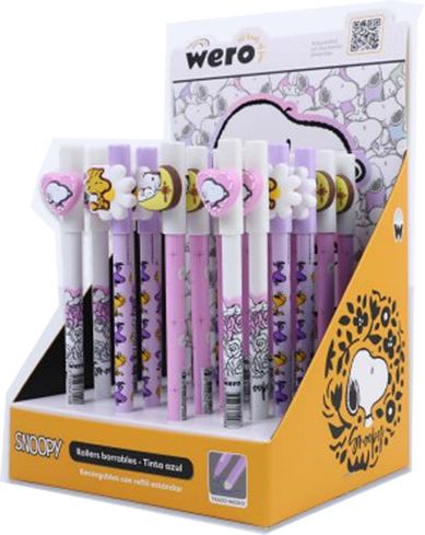 (412168) ROLLER WE BORR.FANT.SNOOPY 4005 - BOLIGRAFOS - BOLIGRAFOS ROLLER