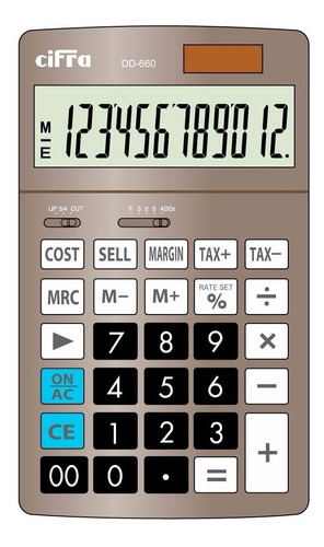 (52117) CALCULADORA CIFRA DT-150 12DIG. CHI - CALCULADORAS - CALCULADORAS