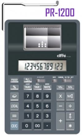 (52230) CALCULADORA CIFRA PR-1200 12DIG C/R - CALCULADORAS - CALCULADORAS