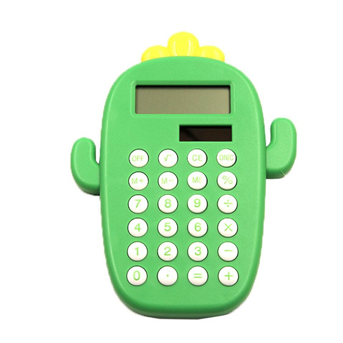(52312C) CALCULADORA INFANTIL CACTUS - CALCULADORAS - CALCULADORAS