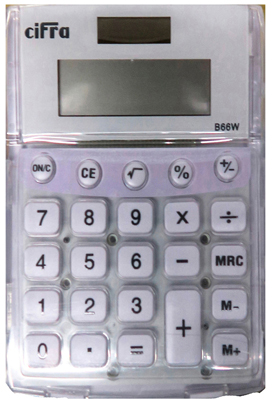 (52327) CALCULADORA CIFRA B-66 8DIG. MEDIAN - CALCULADORAS - CALCULADORAS