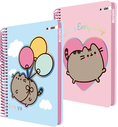 (5235**PU) CUAD.MOO PREMIUN POCKET PUSHEEN - CUADERNOS/LIBRETAS/REPUESTOS - CUADERNOS ESPECIALES