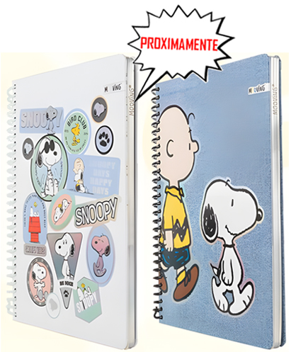 (5435**SN) CUAD.MOO PREMIUN A4 SNOOPY - CUADERNOS/LIBRETAS/REPUESTOS - CUADERNOS ESPECIALES
