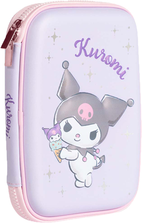 (55053KU) CANOPLA MOO 1P EVA KUROMI 6255 - CANOPLAS ESCOLARES - CANOPLAS