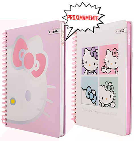 (5535**HK) CUAD.MOO PREMIUN 1/2 OF HELLO KITTY - CUADERNOS/LIBRETAS/REPUESTOS - CUADERNOS ESPECIALES