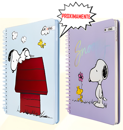 (5535**SN) CUAD.MOO PREMIUN 1/2 OF SNOOPY - CUADERNOS/LIBRETAS/REPUESTOS - CUADERNOS ESPECIALES