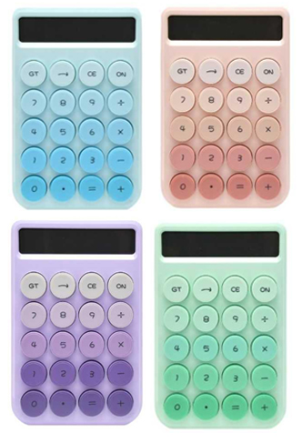 (55637) CALCULADORA COL 28742 10DIG CHI PAS - CALCULADORAS - CALCULADORAS