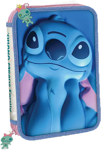 (55746) CANOPLA MU 2P STITCH 2002-13 SQUIS - CANOPLAS ESCOLARES - CANOPLAS