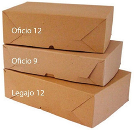 (60297) CAJA ARCH.CARTON LEGAJO 12CM. - CAJAS - CAJAS CARTON