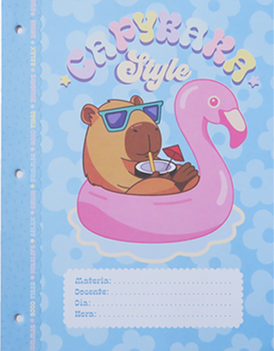 (6042**CA) SEPARADOR N�3 IG CAPYBARA - CARPETAS - SEPARADORES ESCOLARES/A4