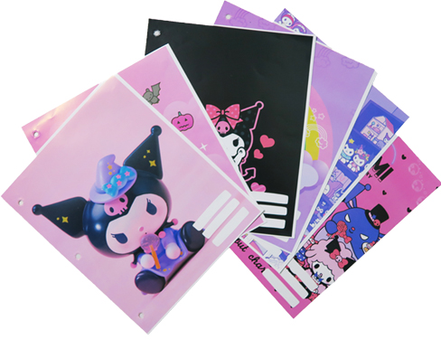 (6043**KU) SEPARADOR N3 T KUROMI - CARPETAS - SEPARADORES ESCOLARES/A4