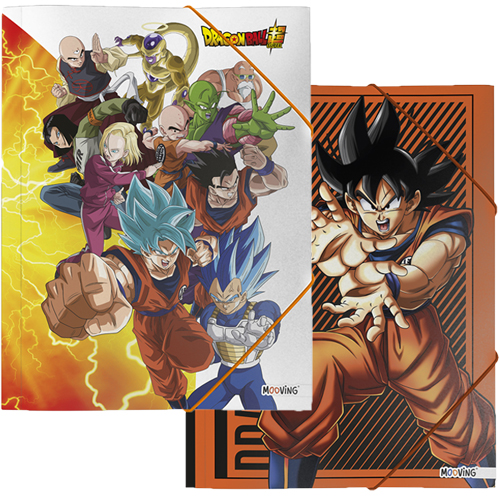 (6054**DBZ) CARPETA 3 SOLAP.OF.MOO DBZ 18 - CARPETAS - CARPETAS 3 SOLAPAS