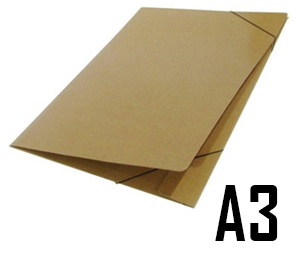 (60550) CARPETA 3 SOLAP.A3 PRESPAN - CARPETAS COMERCIALES - CARPETAS COMERCIALES