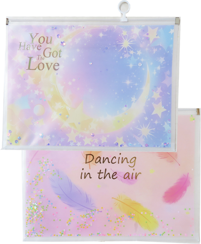 (60699) SOBRE PP C/ZIP A4 FANT.C/LENTEJ - SOBRES - PLASTICO