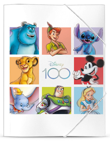 (60801) CARPETA 3 SOLAP.OF.MOO DISNEY 51 - CARPETAS - CARPETAS 3 SOLAPAS