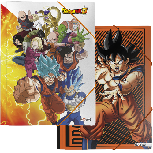 (60801Z) CARPETA 3 SOLAP.OF.MOO DBZ 18 - CARPETAS - CARPETAS 3 SOLAPAS