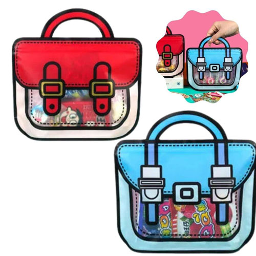 (61632) SOBRE PP C/ZIP SIMIL CARTERA - SOBRES - PLASTICO