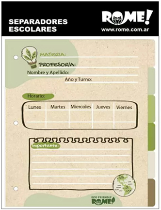 (6213**EG) SEPARADOR N�3 R 6POS.GREEN 75001/1 - CARPETAS - SEPARADORES ESCOLARES/A4