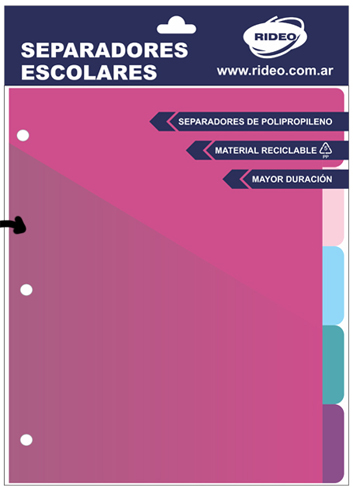 (62326) SEPARADOR N�3 R 5POS.2003/6 SOB.PAS - CARPETAS COMERCIALES - SEPARADORES COMERCIALES